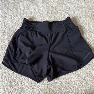 Lululemon Athletica Black Athletic Shorts Lightweight Performance HIGH RISE